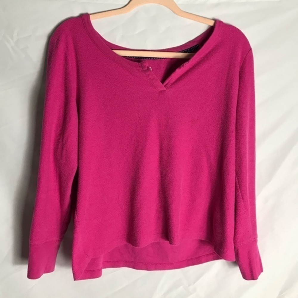Nautica pink casual top‎ ( L)